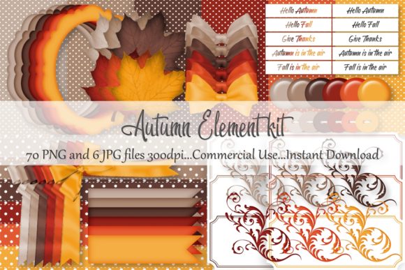 Autumn 1 Element Kit for Creative Projects