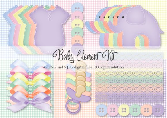 Baby Element Kit: A Digital Resource for Creative Projects