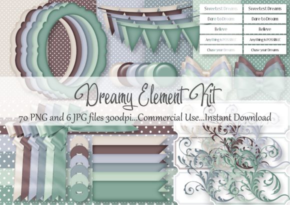 Dreamy Element Kit for Creative Projects