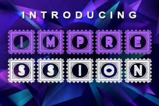 Enhance Your Crafting Projects with the Impression Font