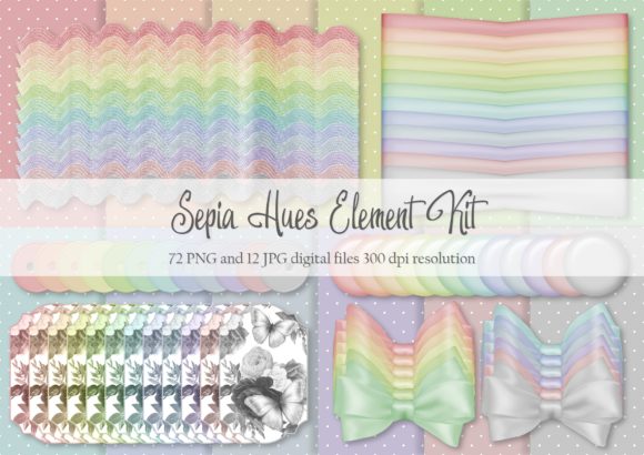Exploring the Sepia Hues Element Kit: A Versatile Resource for Creative Projects