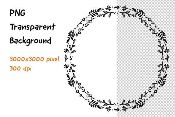 Exploring the Versatility of Wreath Frame Black and White in Modern Design