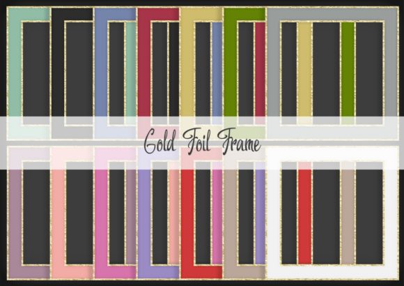 Gold Foil Frame