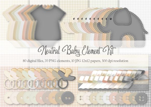 Neutral Baby Element Kit: A Versatile Resource for Creative Projects
