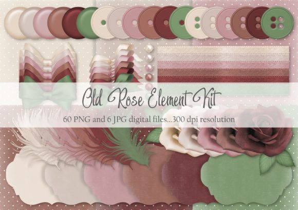 Old Rose Element Kit Overview