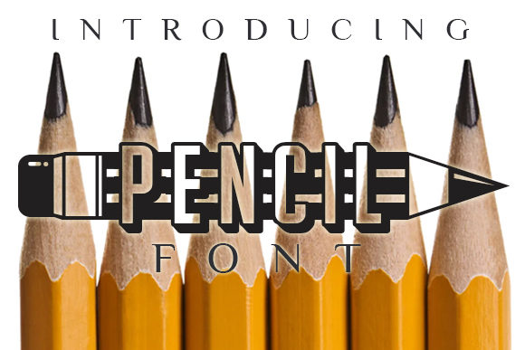 Pencil: A Unique Decorative Font That Elevates Creativity
