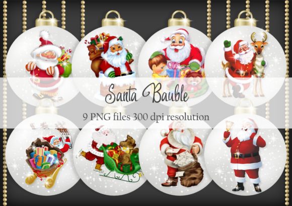 Santa Bauble: A Versatile Resource for Creative and Professional Projects