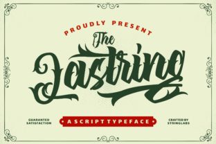 The Lastring: A Gothic and Vintage Font for Creative Expression