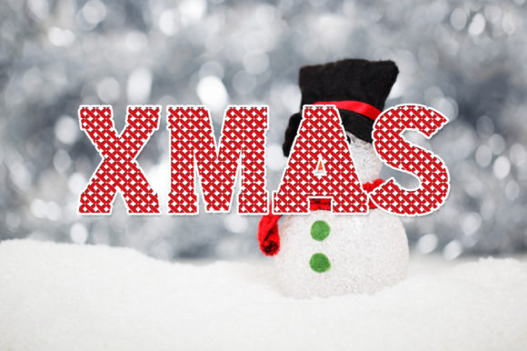 Xmas Font: A Festive Design for Holiday Creativity
